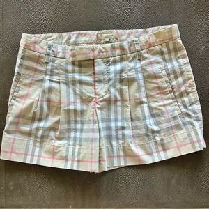 Burberry Classic Check Women’s Shorts - Size 4 (EUC)